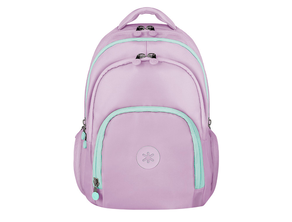 Mochila antartik fusion flex multibolsillo morado 19l 450x180x300 mm - Imagen 3
