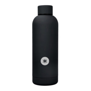 Botella portaliquidos antartik isotermica acero inoxidable libre de bpa color negro 500 ml