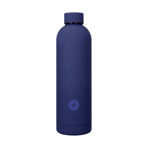 Botella portaliquidos antartik isotermica acero inoxidable libre de bpa color azul 75o ml