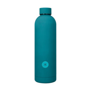 Botella portaliquidos antartik isotermica acero inoxidable libre de bpa color turquesa 750 ml