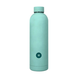 Botella portaliquidos antartik isotermica acero inoxidable libre de bpa color menta 750 ml