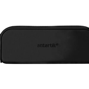 Estuche portatodo antartik prisma silicona soft rectangular 185x50x75 mm color negro