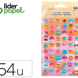 Pegatinas imaginovo dulces magic dreams con relieve 190x105 mm en blister