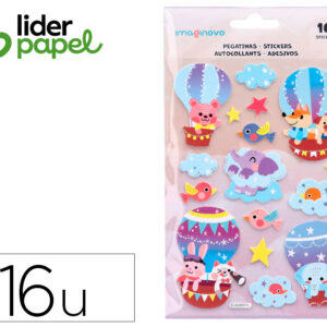 Pegatinas imaginovo globo magic dreams con relieve 210x130 mm en blister