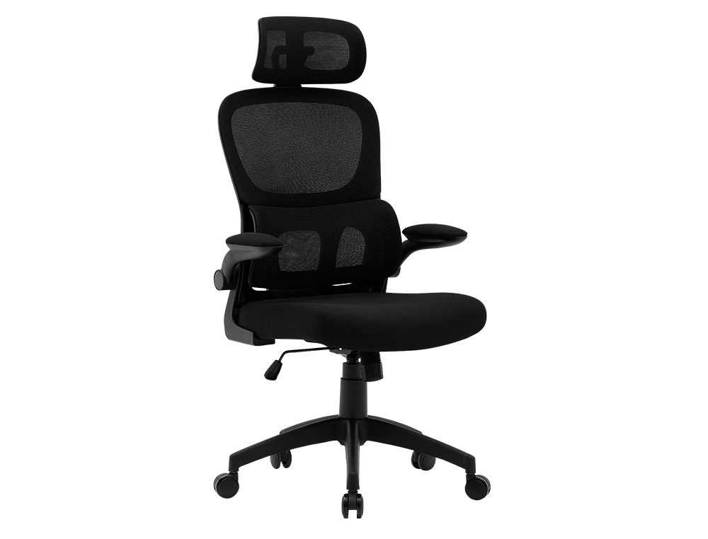 Silla q-connect direccion sorrento malla base metalica alt max 1320 anc 650 prof 600 mm ruedas premium negro