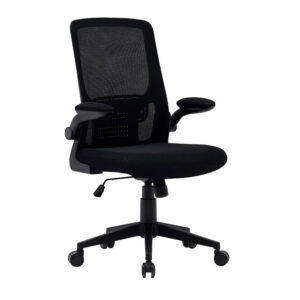 Silla q-connect oficina alba malla base metalica alt max 1110 anc 610 prof 580 ruedas premium color negro