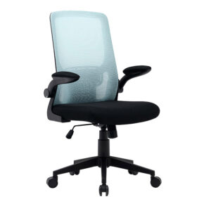 Silla q-connect oficina alba malla base metalica alt max 1110 anc 610 prof 580 ruedas premium color negro azul