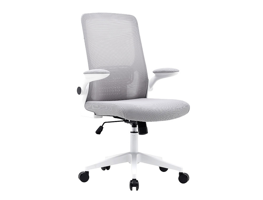 Silla q-connect oficina alba malla base metalica alt max 1110 anc 610 prof 580 ruedas premium color gris