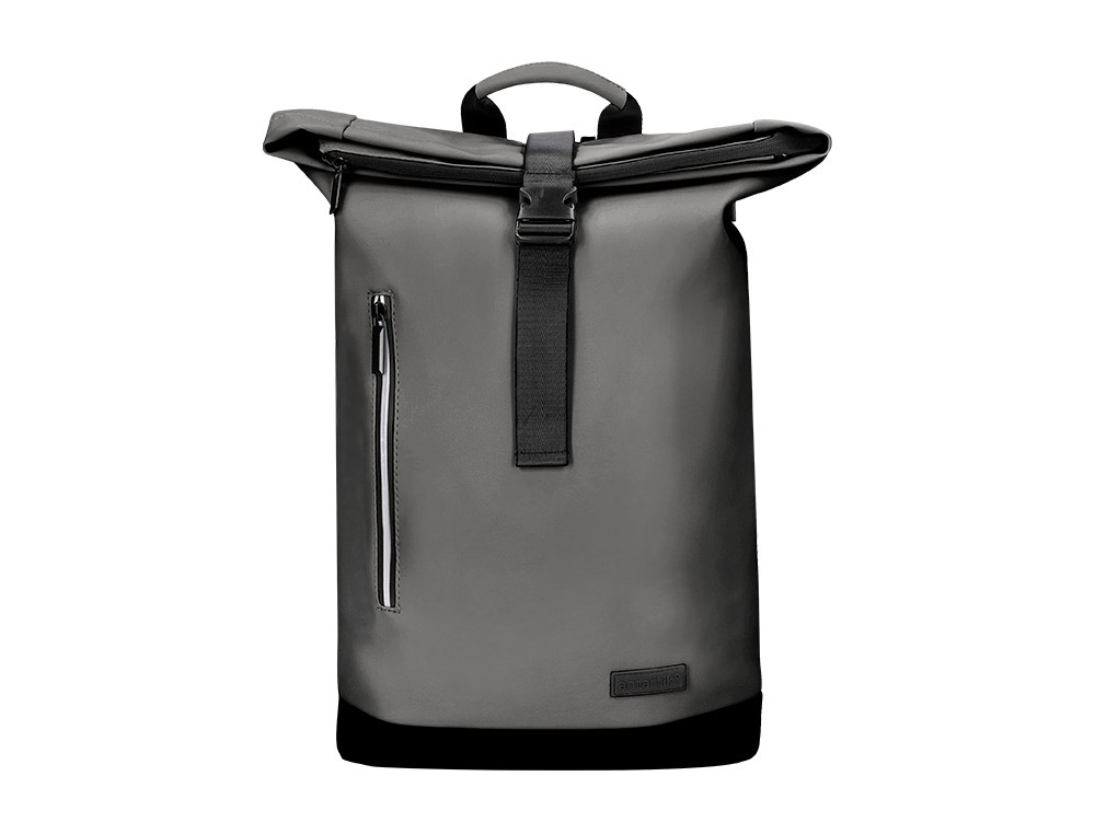 Mochila antartik roll pack waterproof enrollable gran capacidad gris 480x130x280 mm