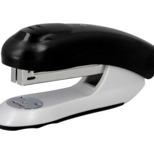 Grapadora q-connect kf14207 plastico abs negra capacidad 20 hojas medidas 177x43x67mm