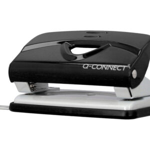 Taladrador q-connect kf14214 negro abertura 1 mm capacidad 10 hojas