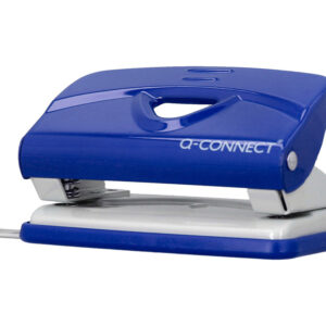 Taladrador q-connect kf14215 azul abertura 1 mm capacidad 10 hojas