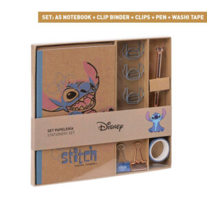 Set de papeleria stitch ukelele