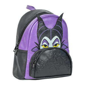 Mochila casual moda aplicaciones disney villanas 220x255x114 mm