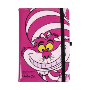 Cuaderno de notas premium disney alicia con gomilla din a5