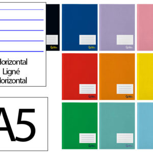 Libreta liderpapel smart a5 plus 32 hojas 75gr horizontal con margen
