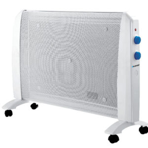 Radiador blaupunkt 2000w dos niveles potencia proteccion sobrecalentamiento con ruedas color blanco