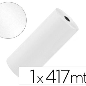 Papel kraft liderpapel blanco bobina 1 m x 417 m especial para embalaje peso 25 kg