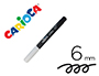 Rotulador carioca jumbo lavable negro punta gruesa 6 mm - Imagen 2