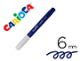 Rotulador carioca jumbo lavable azul punta gruesa 6 mm - Imagen 2