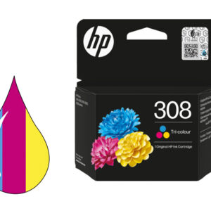 Ink jet hp 308 color envy 6110/6120/6130/6520/6530 120 paginas