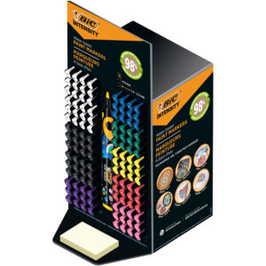 Rotulador bic intensity paint marker expositor de 120 unidades colores surtidos