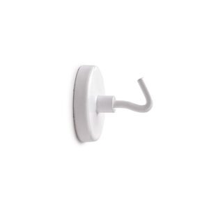Iman maul de potencia con gancho 36 cm diametro peso max. 6 kg color blanco pack de 5 unidades