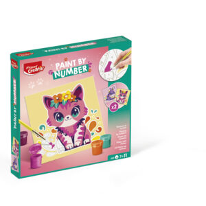 Juego maped creativ pinta por numeros gato/conejo