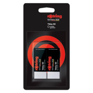 Goma de borrar rotring tikky 30 blister de 2 unidades