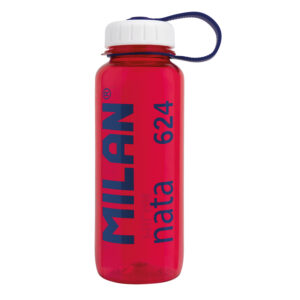 Botella portaliquidos milan tritan serie nata 624 rosa 650 ml