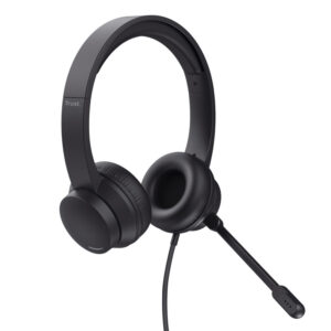 Auricular trust ayda diadema con microfono usb color negro