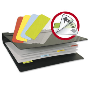 Banderitas separadoras rigida djois removible 12x40 mm pack de 48 unidades colores surtidos