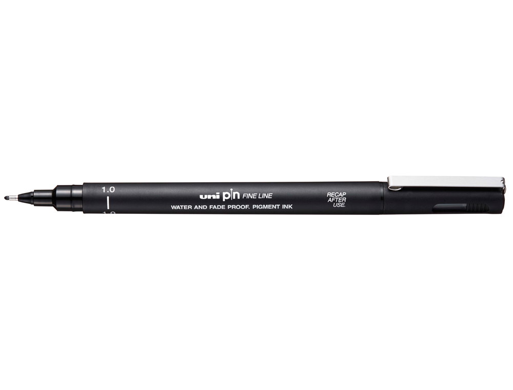 Rotulador uniball pin calibrado micrometrico 1 mm color negro