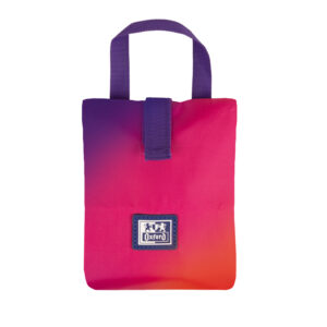 Bolso sandwich oxford bag sunset gradient con asa y cierre velcro 110x200 mm