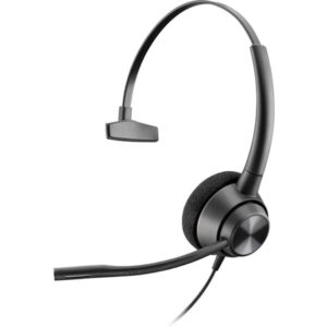 Auricular poly encore pro hw310 qd monaural tipo diadema con cable y microfono antiruido conexion usb