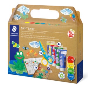 Set de dibujo staedtler noris junior mixto pintura dedos actividades infantiles 6 piezas