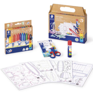 Set de dibujo staedtler noris jumbo mixto figuras de papel 18 piezas