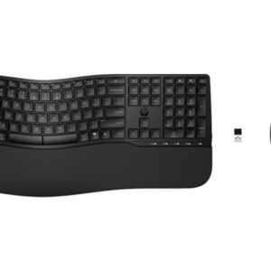 Set teclado + raton hp combo 685 modo dual comfort inalambrico color negro