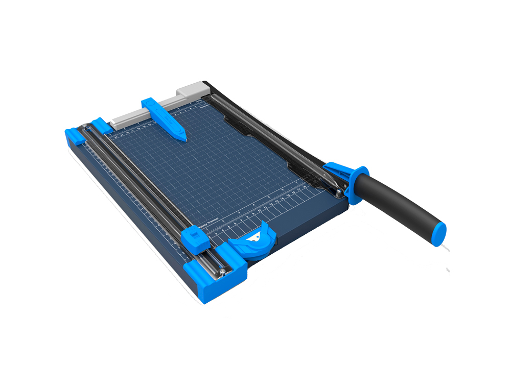 Cizalla de palanca yosan multifuncional 5 en 1 din a4 longitud corte 320 mm capacidad de corte 10 hojas