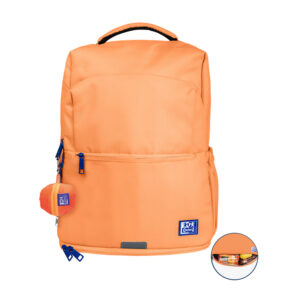 Mochila oxford b-out impermeable color melocoton 30x300x420 mm