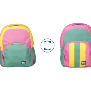 Mochila oxford reversible bubblegum 130x300x385 mm
