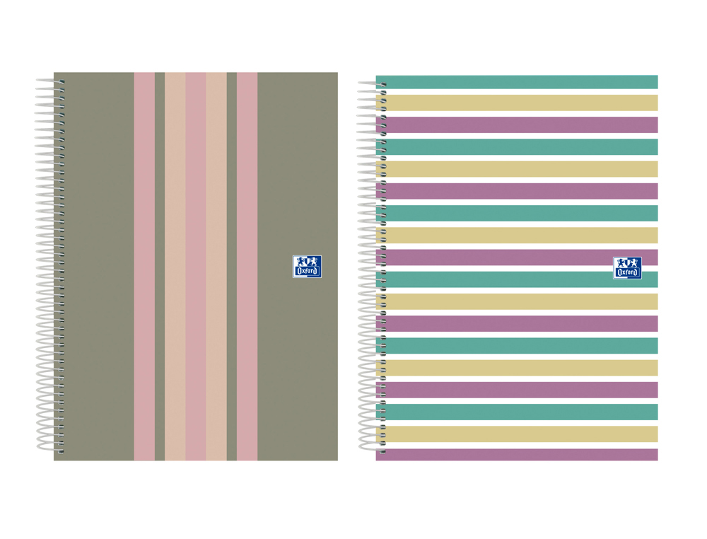 Cuaderno espiral oxford europeanbook 5 tapa extradura din a4+ 120 hojas horizontal