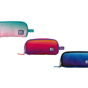 Estuche portatodo oxford kangoo gradient surtidos tres cremalleras 80x100x220 mm