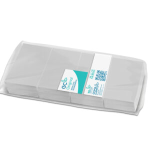 Servilleta mini gc blanca 9x12'2 cm 1 capa paquete de 400 unidades