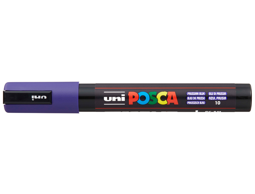 Rotulador uni posca 1,8 - 2,5mm pc-5m azul prusia