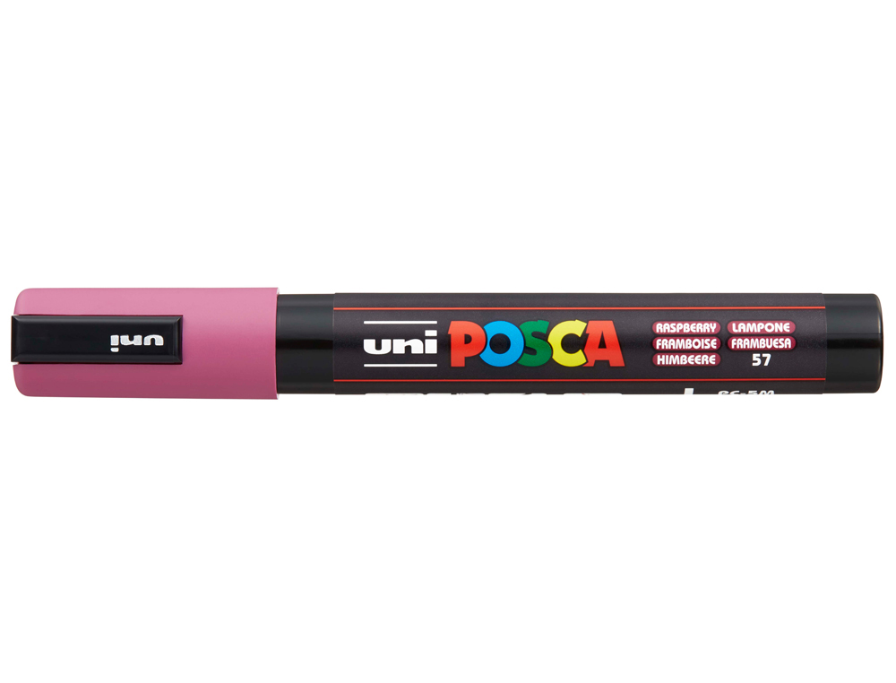 Rotulador uni posca 1,8 - 2,5mm pc-5m frambuesa
