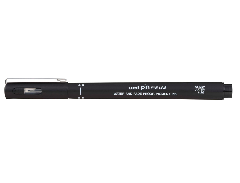 Rotulador uni pin calibrado pin05-200(s) negro