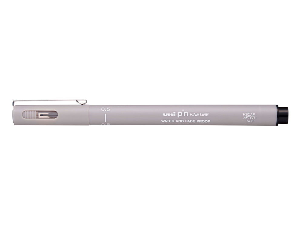 Rotulador uni pin calibrado pin05-200 gris claro