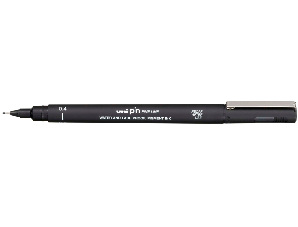 Rotulador uni pin calibrado pin04-200(s) negro