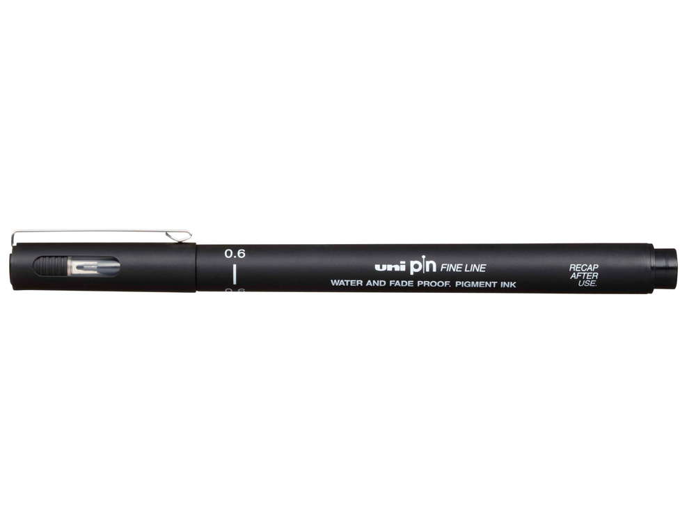 Rotulador uni pin calibrado pin06-200(s) negro